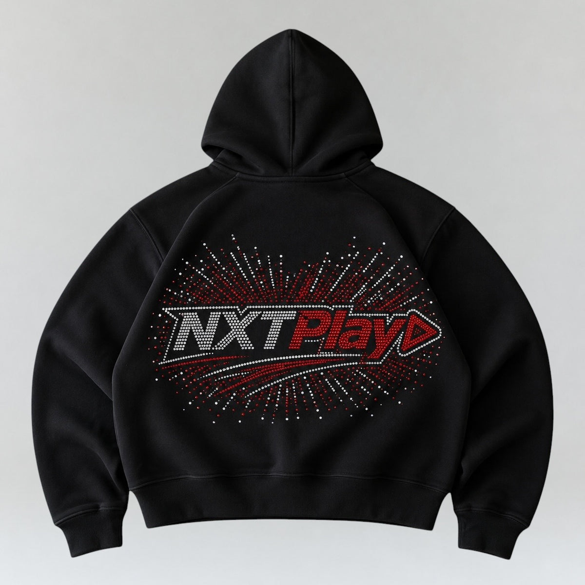 Rhinestone Statement Hoodie