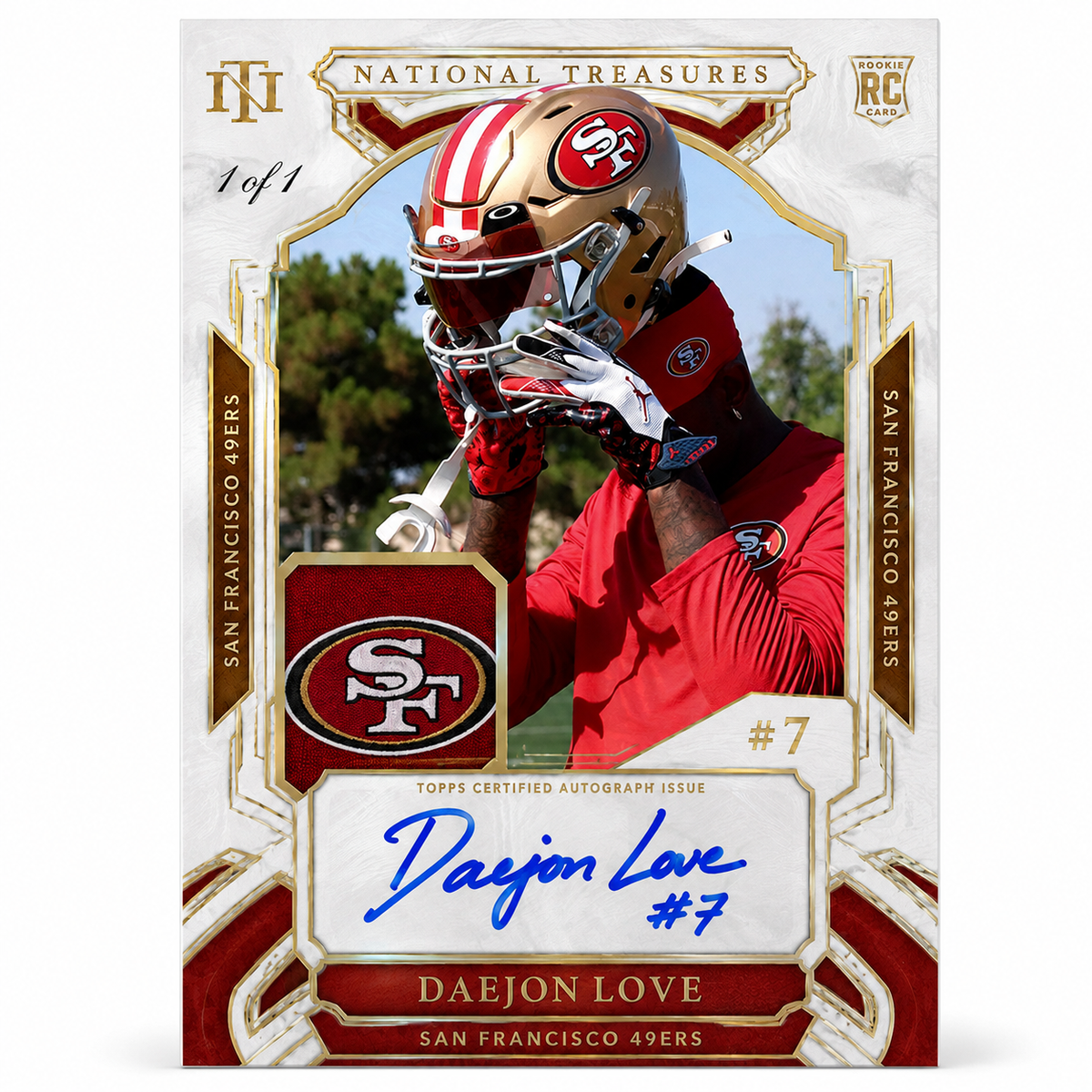 Daejon Love Trading Card